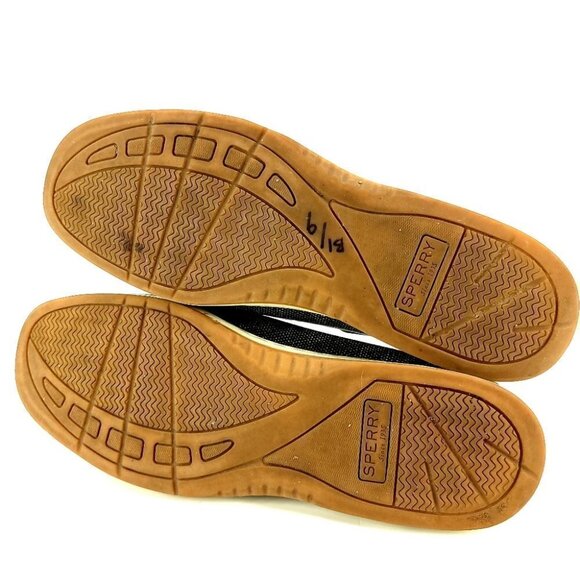 Sperry Women's 10M Angelfish Loafer Lace-Up Nautical Textured Boat Shoes - Picture 9 of 14